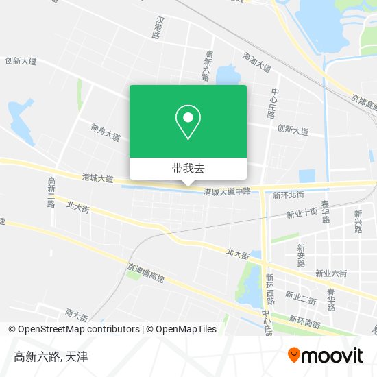 高新六路地图