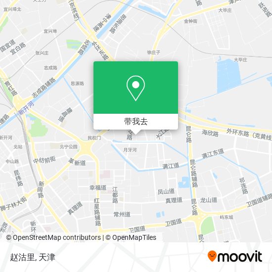 赵沽里地图