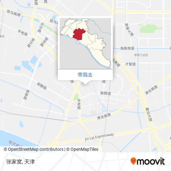 张家窝地图
