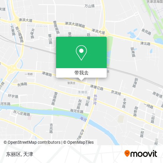 东丽区地图