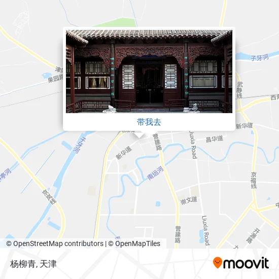 杨柳青地图
