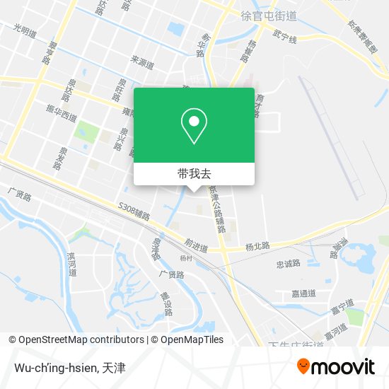 Wu-ch’ing-hsien地图
