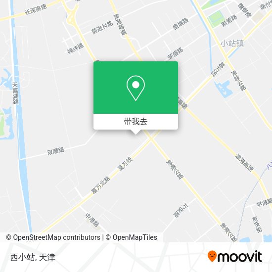 西小站地图