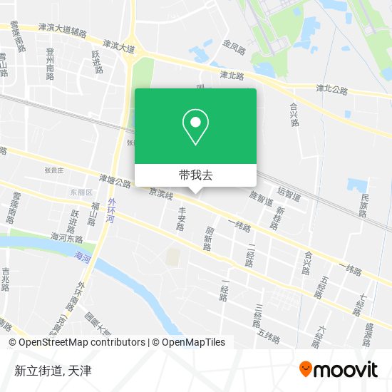 新立街道地图