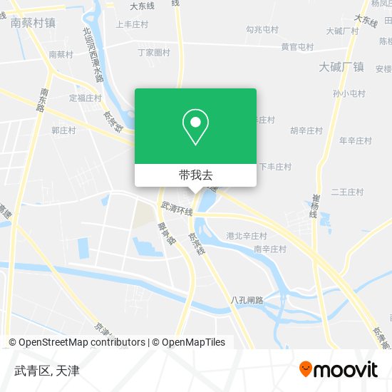 武青区地图