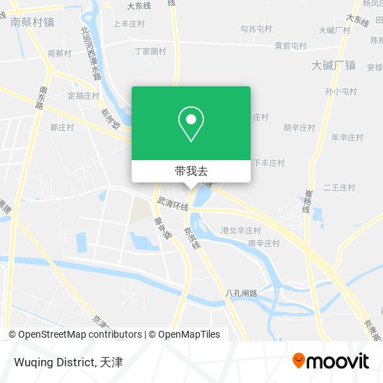 Wuqing District地图
