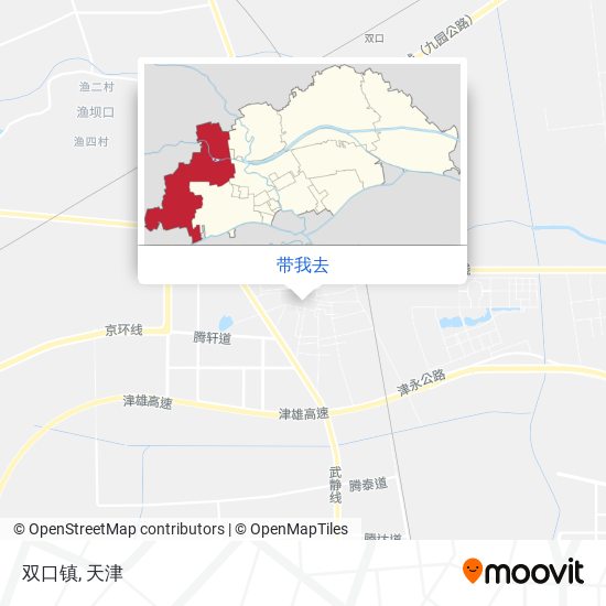双口镇地图