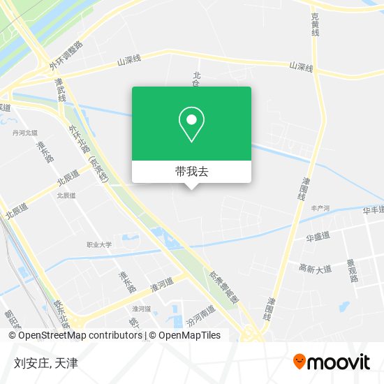 刘安庄地图