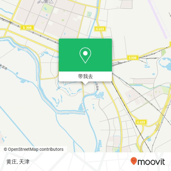 黄庄地图