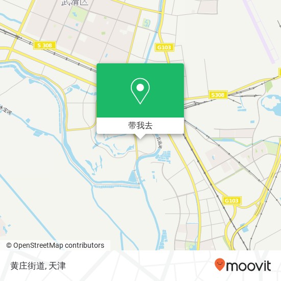 黄庄街道地图