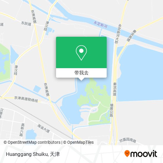 Huanggang Shuiku地图