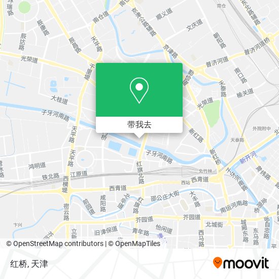 红桥地图