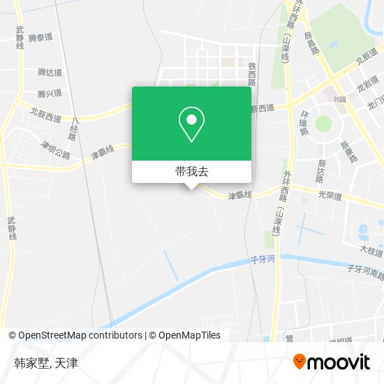 韩家墅地图