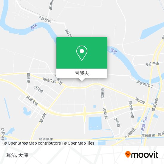葛沽地图