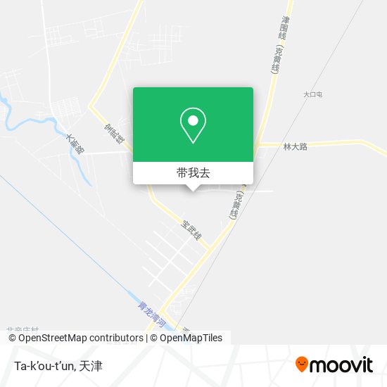 Ta-k’ou-t’un地图