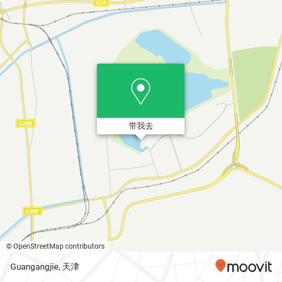 Guangangjie地图