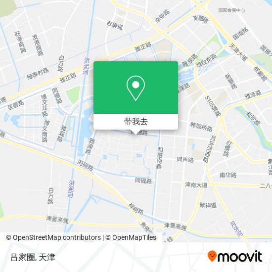 吕家圈地图