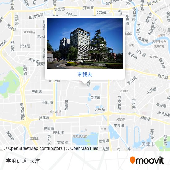 学府街道地图
