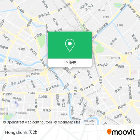 Hongshunli地图