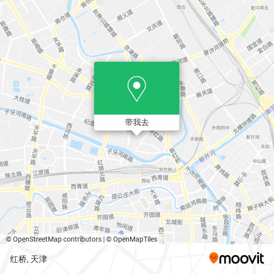 红桥地图