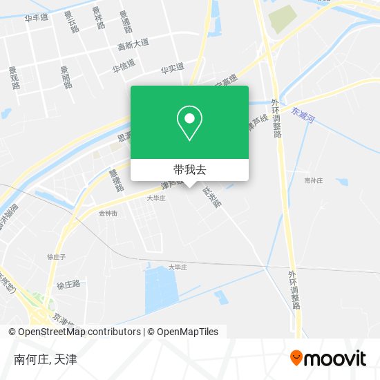南何庄地图