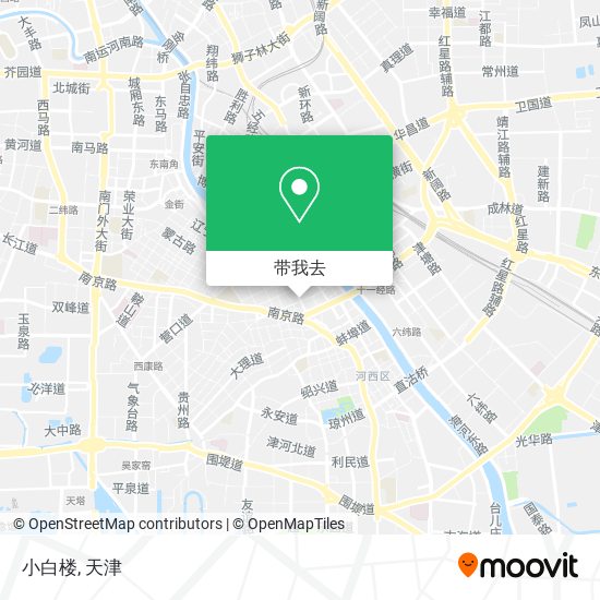 小白楼地图