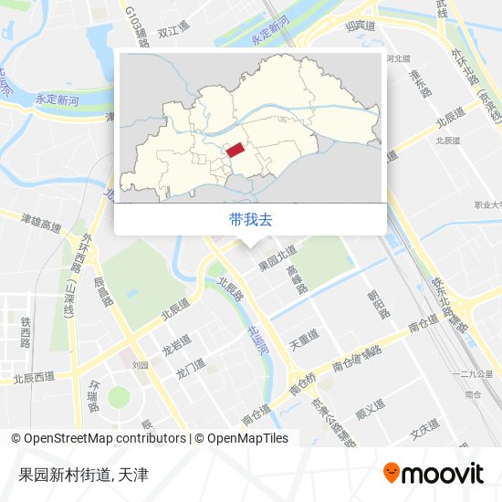 果园新村街道地图