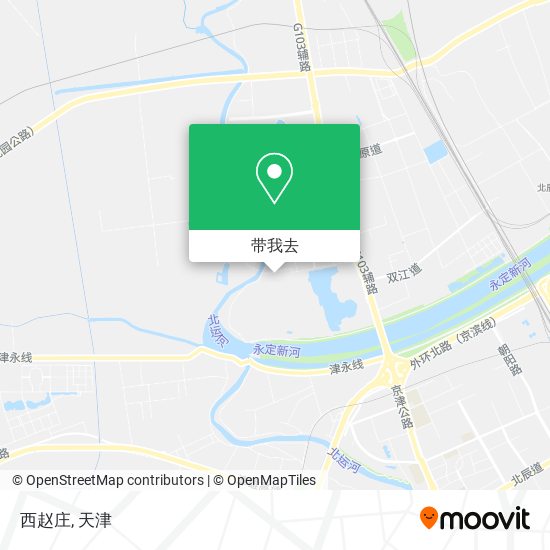 西赵庄地图