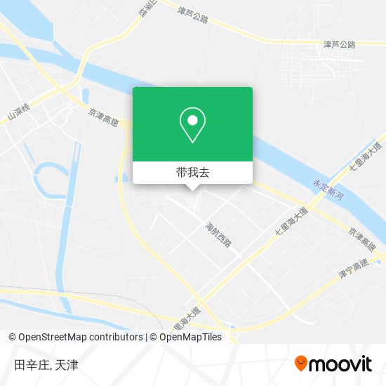 田辛庄地图