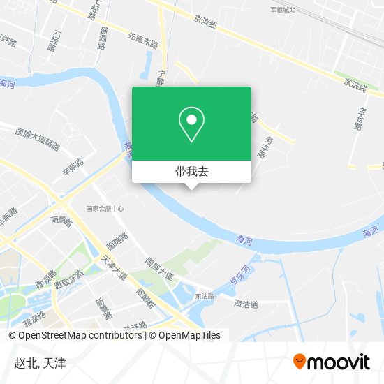 赵北地图