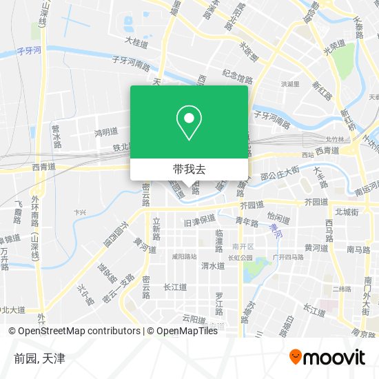 前园地图