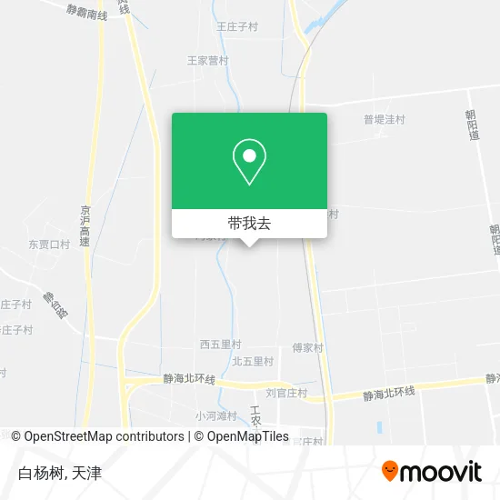 白杨树地图