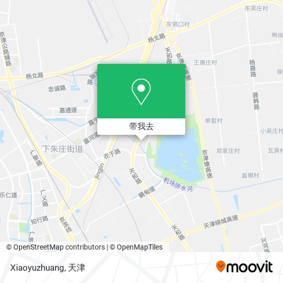 Xiaoyuzhuang地图
