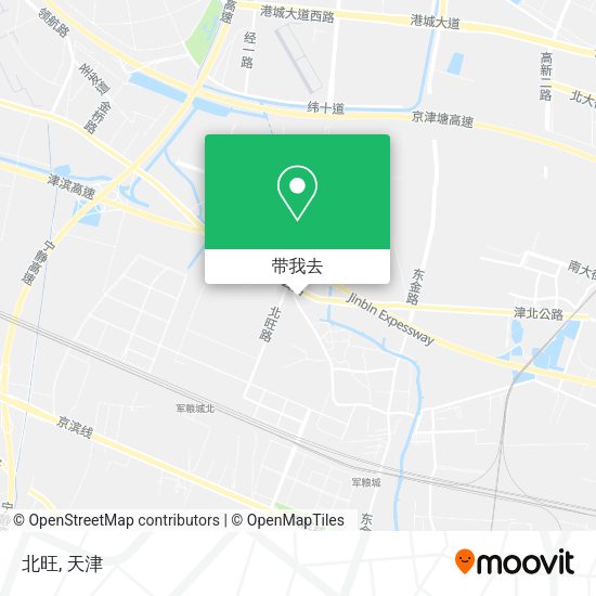 北旺地图
