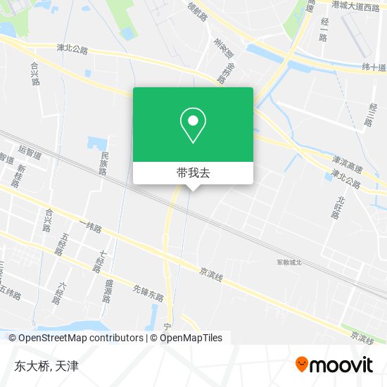 东大桥地图