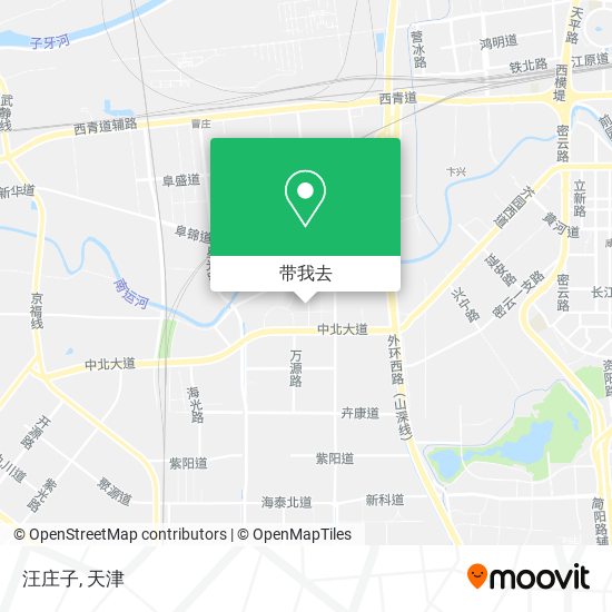 汪庄子地图