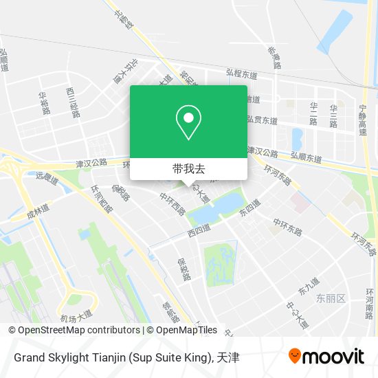 Grand Skylight Tianjin (Sup Suite King)地图