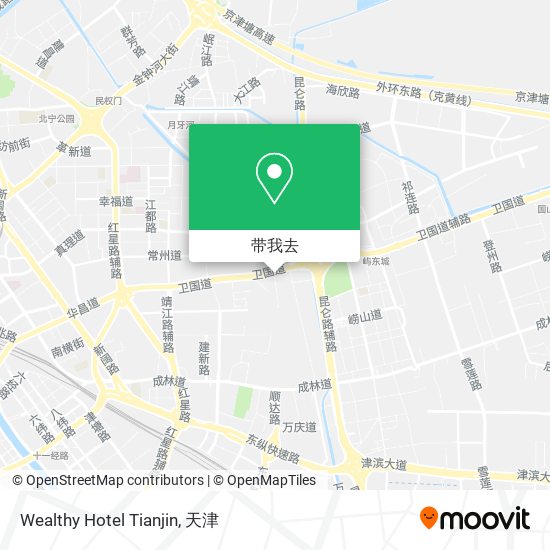 Wealthy Hotel Tianjin地图