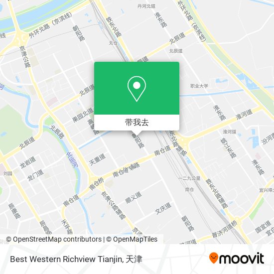 Best Western Richview Tianjin地图