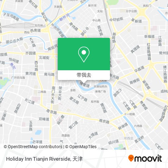 Holiday Inn Tianjin Riverside地图