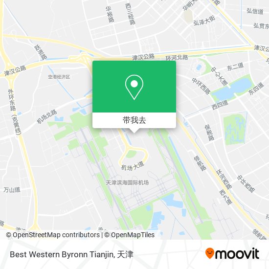 Best Western Byronn Tianjin地图