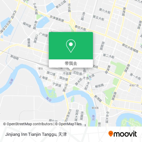 Jinjiang Inn Tianjin Tanggu地图