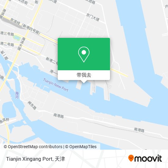 Tianjin Xingang Port地图