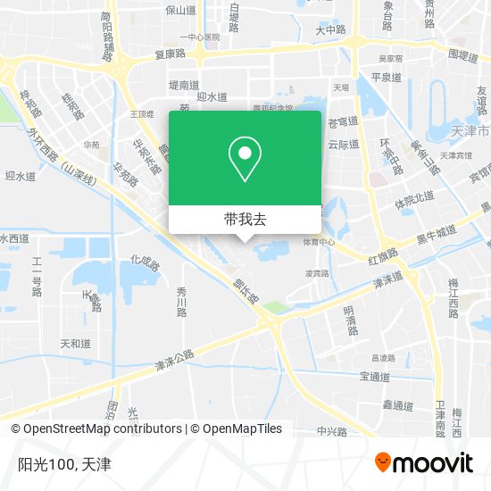 阳光100地图