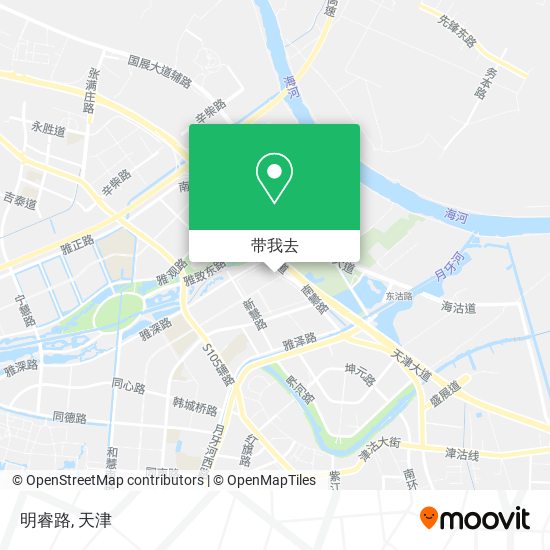 明睿路地图