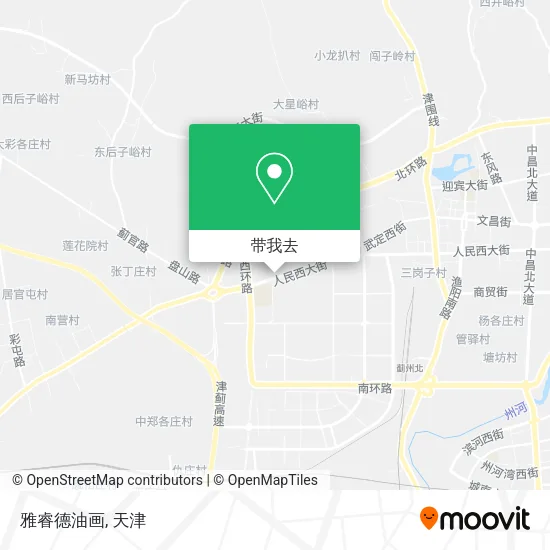 雅睿德油画地图