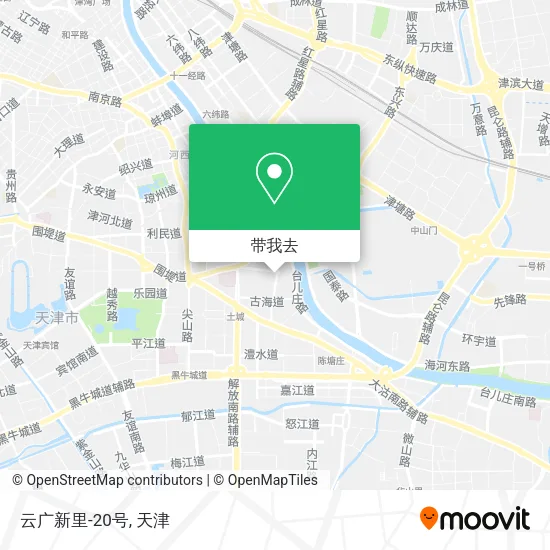 云广新里-20号地图