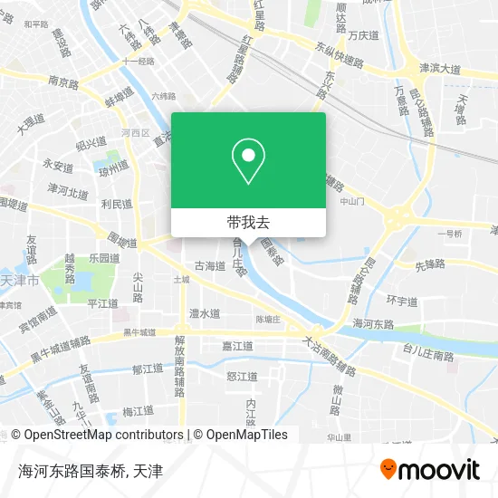 海河东路国泰桥地图