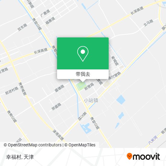 幸福村地图