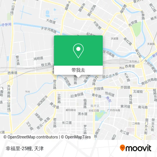 幸福里-25幢地图